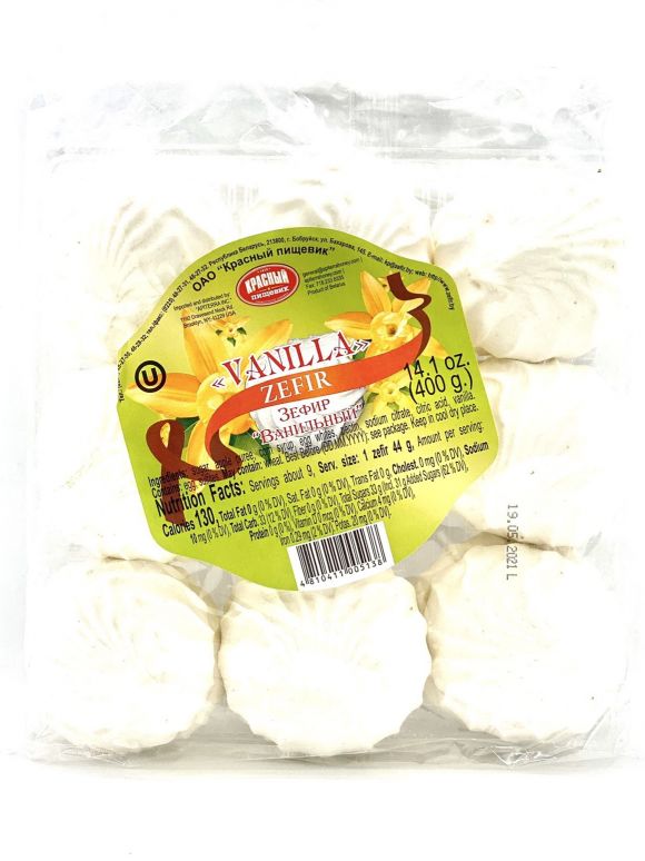 Sweets Marshmallow ZEFIR "VANILLA" 400g